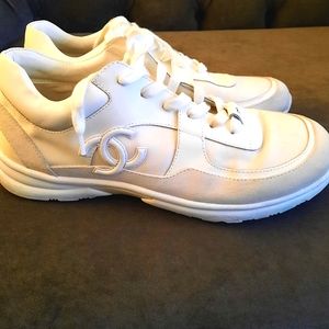 Chanel Men's White Sneaker